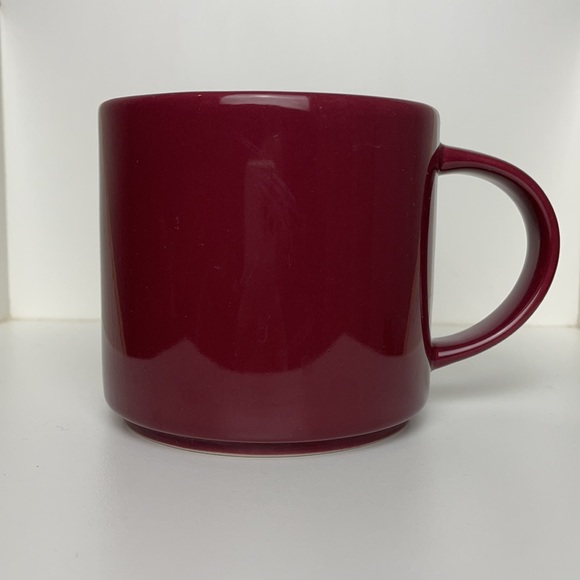2014 Starbucks Burgundy Mug Coffee Tea Soup 14 oz - Picture 2 of 4